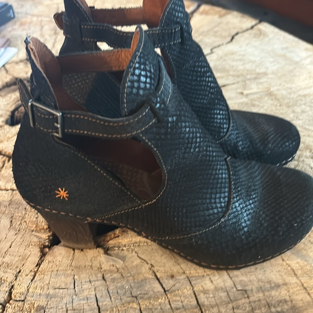 The Art Company Byebye Suela Leather Ankle Boots